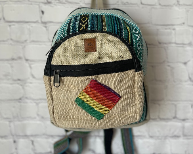 Mini Hemp Backpack