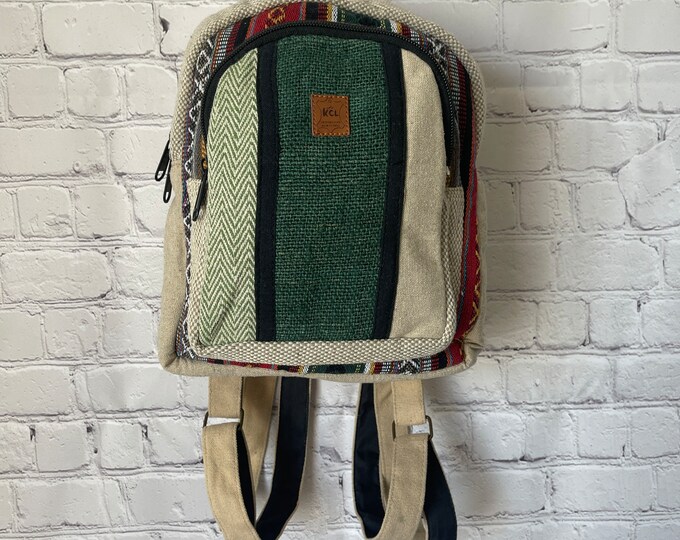 Multi Colored Mini Backpack