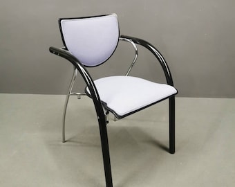Vintage Thonet 'Thonos' eetkamerstoel: Bauhaus-stijl uit het ruimtetijdperk