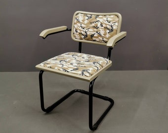 Set of 4 Marcel Breuer Military Cesca Chair, Vintage Cesca Chair, Marcel Breuer Cesca, Military Green Chair,Mid Century Chair, Bauhaus Style