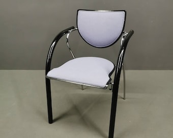 Vintage Thonet 'Thonos' eetkamerstoel: Bauhaus-stijl uit het ruimtetijdperk