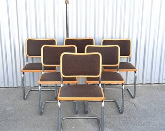 ミッドセンチュリー マルセル・ブロイヤー チェスカ チェア：クローム