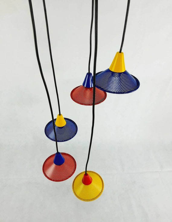 Memphis Pendant Lamp, Ceiling Memphis Lamp, Very Rare