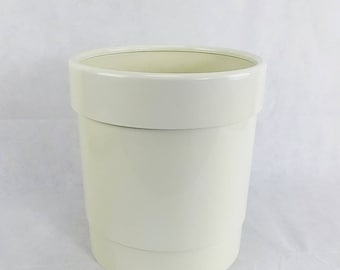 Vintage Lineacqualba Trash Can: Italian 70s Mid-Century Design