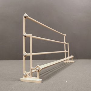 Mid Century Metal Coat Rack, Wall Coat Rack, Vintage Wall Hanger, Home Decor, Retro Wall Coat Rack, Made in 80&#39;s