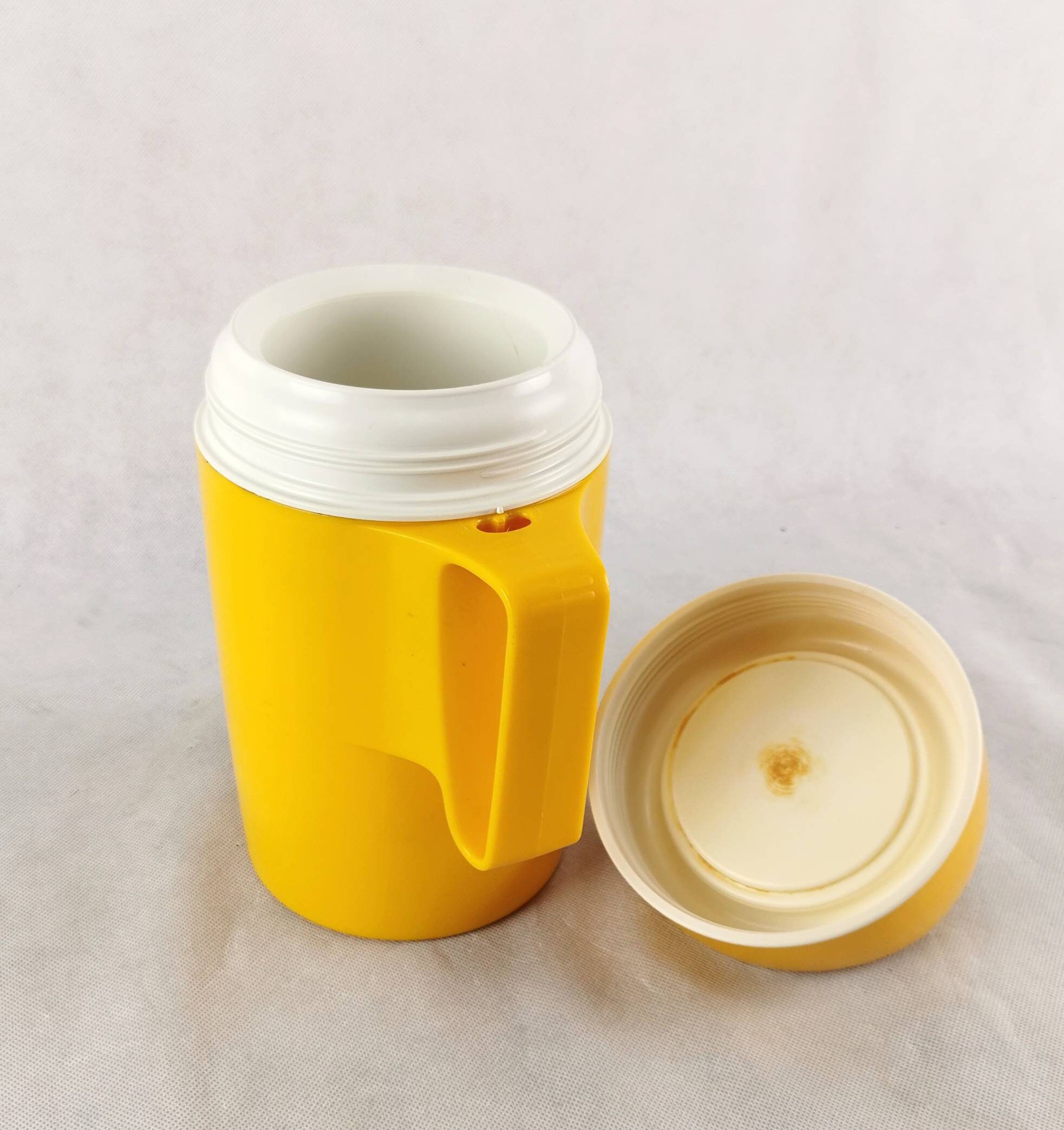 Vintage Yellow Thermos Made in West Germany Etsy