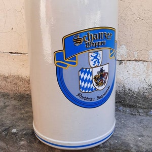 Boccale da birra gigante in ceramica da collezione, volume 3 litri