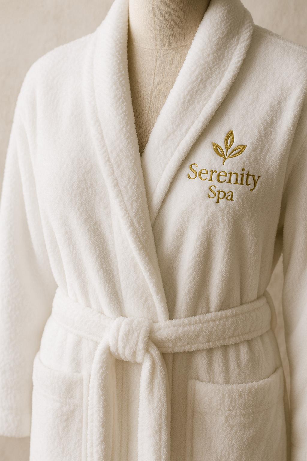 Personalized Terry Cloth Bathrobe, Embroidered Name, Mother's Day Gift ...