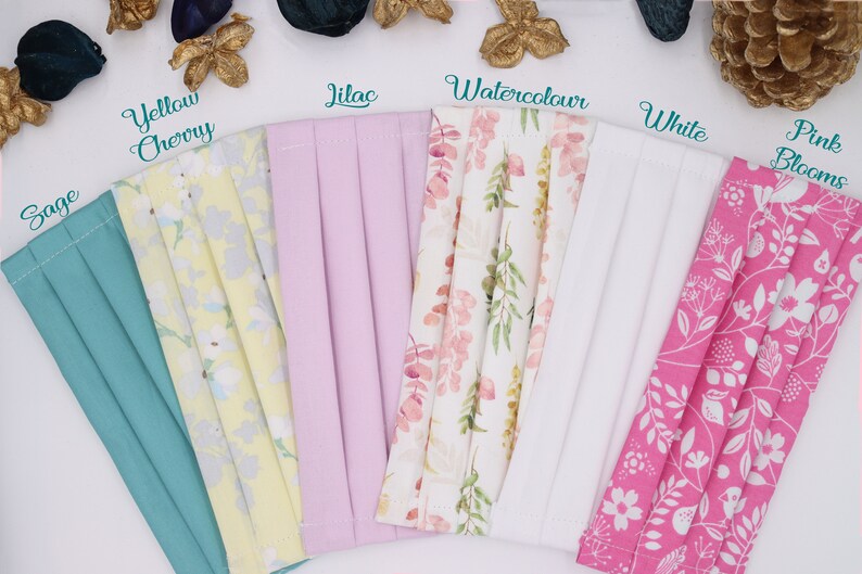 100% Cotton Face Mask Handmade Facemask in the UK Washable image 7