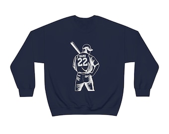 Chemise de baseball, sweat-shirt personnalisé, chemise de baseball personnalisée, chemise d'équipe de baseball, maman de baseball, papa de baseball, sweat-shirt de baseball personnalisé