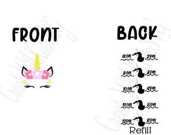 Download Unicorn Water Svg Etsy PSD Mockup Templates