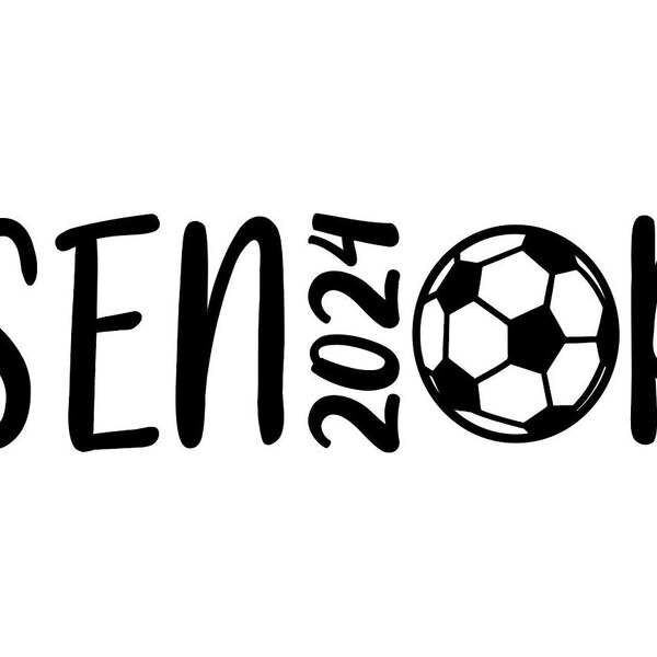 Svg of Senior Soccer 2024 Etsy