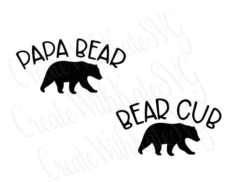 Free Free Papa Bear With Cubs Svg 78 SVG PNG EPS DXF File