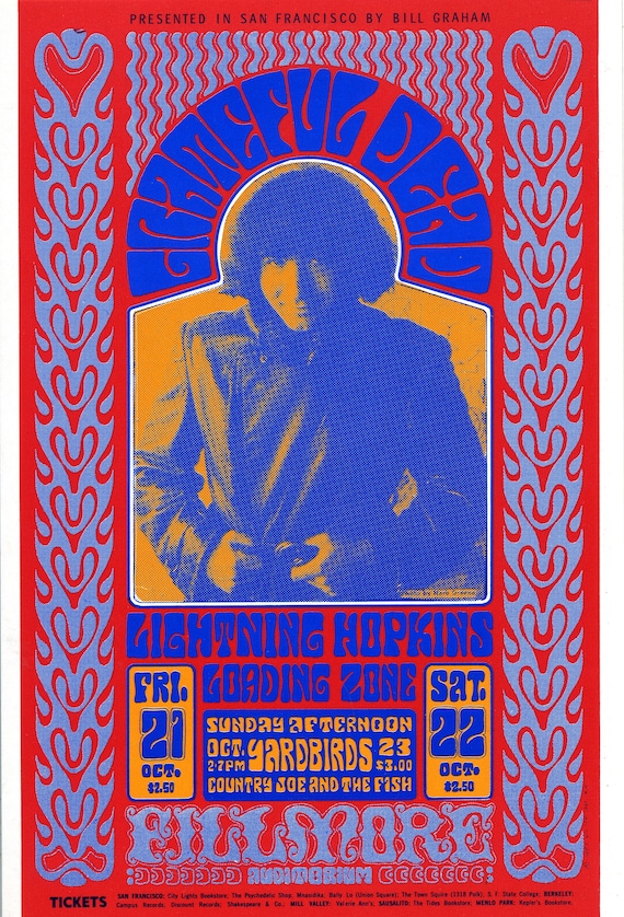 The Art of the Fillmore　 Poster Series The Art of The Fillmore Poster Collection Keeps the Rock 'n