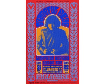 Grateful Dead at the Fillmore Auditorium, 1966 - Wes Wilson