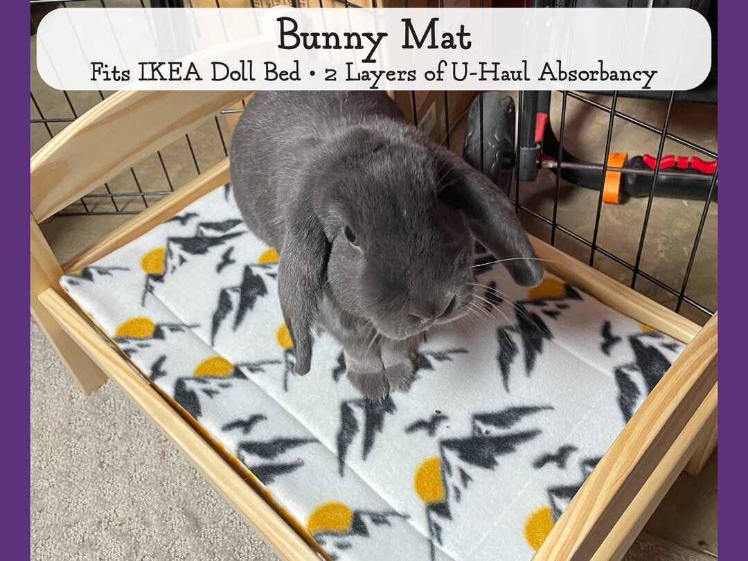 Bunny Mat IKEA Pet Mat Perfect for Rabbits, Guinea Pigs, and Other