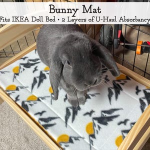 Bunny Mat | IKEA Pet Mat | Perfect for Rabbits, Guinea Pigs, and Other Small Animals