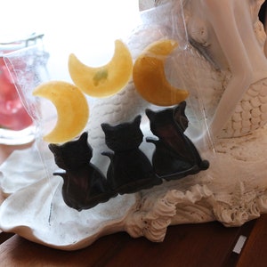 Cat Soaps Crescent Moons Miniature Soap image 9