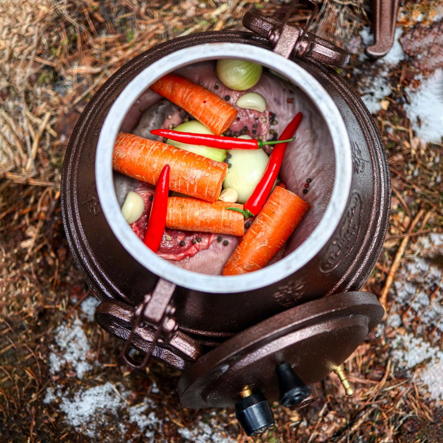アフガンカザン圧力鍋、AFGHAN PRESSURE COOKER 7L