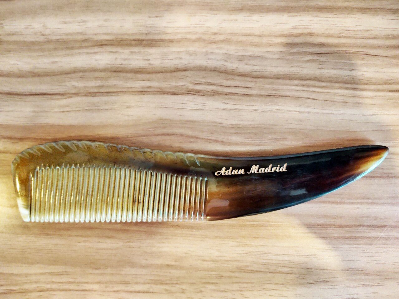 Personalized comb horns engraved horn comb the most unique Etsy