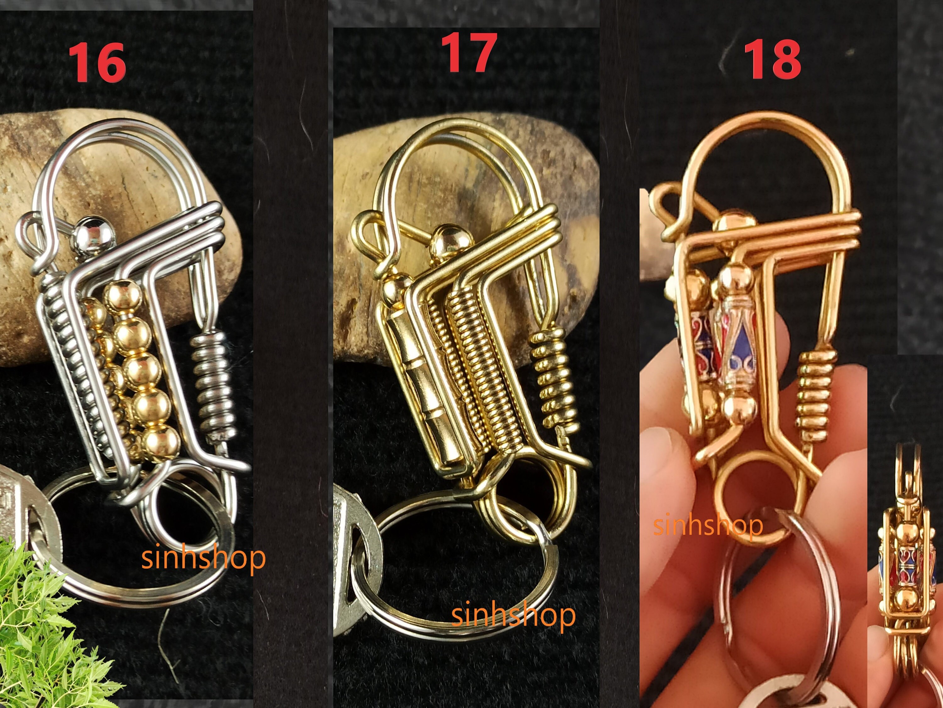 Ctoom keychain for menhandmade wire wrapped keychain. Etsy