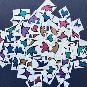 Heartstopper Leaves Sparkly Stickers (Set of 5)
