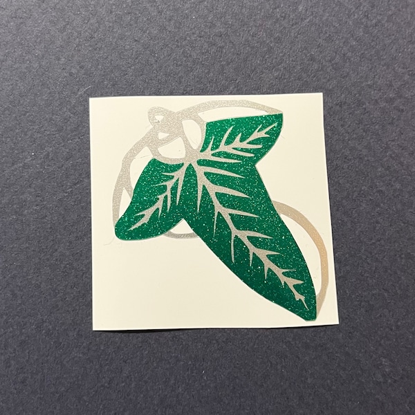 LOTR Leaf of Lorien Sticker