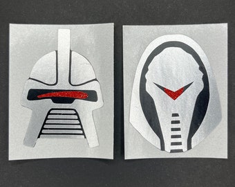 Battlestar Galactica Cylon Sticker