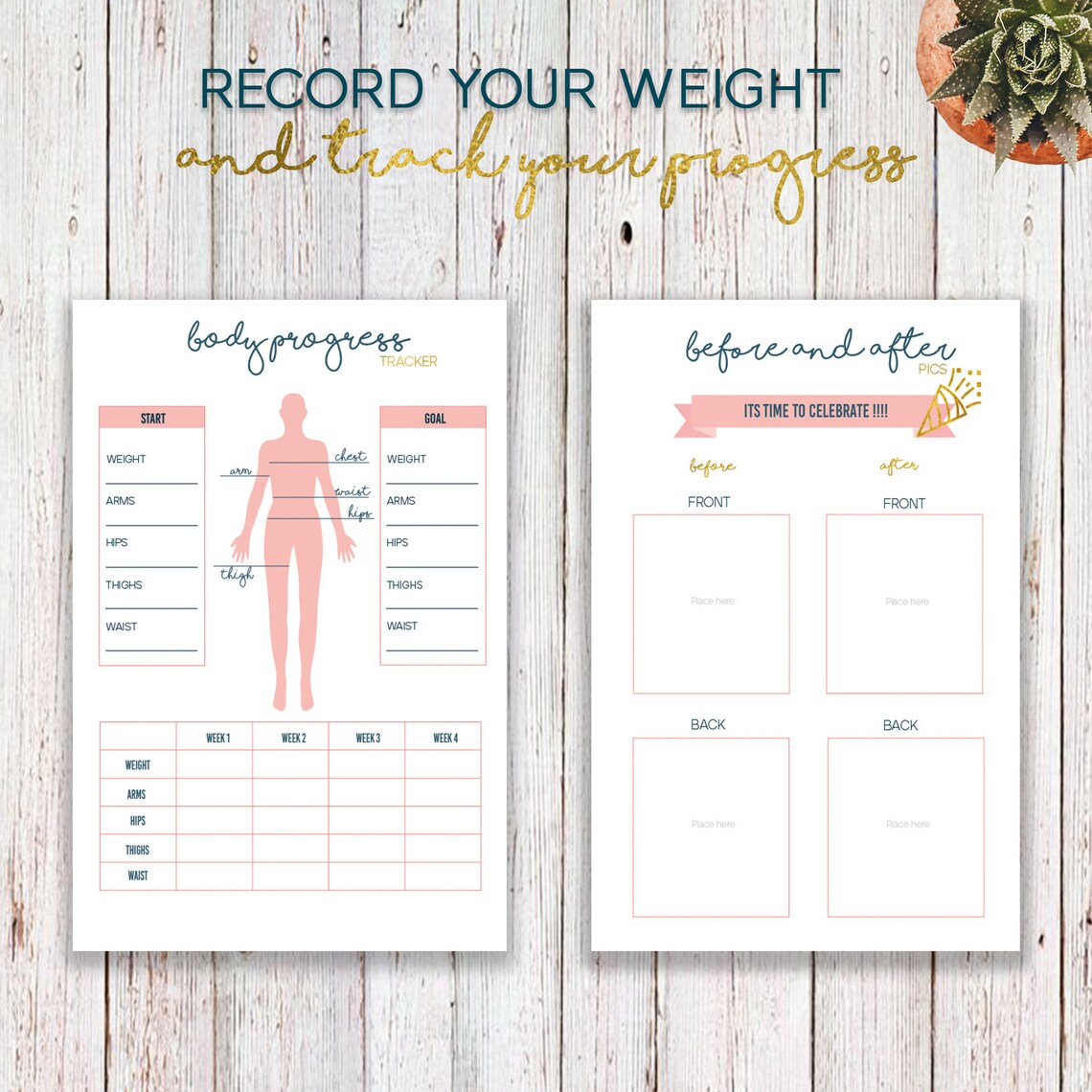 Keto Starter Kit, Keto Planner, Keto Printable, Keto Tracker, Weight ...
