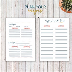 Keto starter kit, keto planner, keto printable, keto tracker, weight loss tracker, weight loss, PDF, A4, US letter image 3