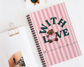Kappa Kappa Gamma Journal: KKG Sorority Gift, Ruled Line Notebook