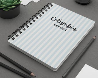 University of Columbia Spiral Journal: College Student Notebook