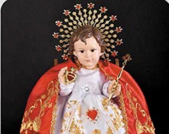 Vestido de niño dios Sagrado Corazon
