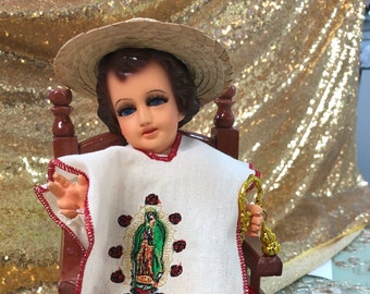 Vestido de niño dios Indito