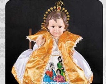 Vestido de niño dios Sagrada familia
