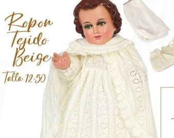 Vestido de niño dios Tejido Fino