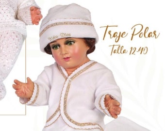 Vestido de niño dios traje polar