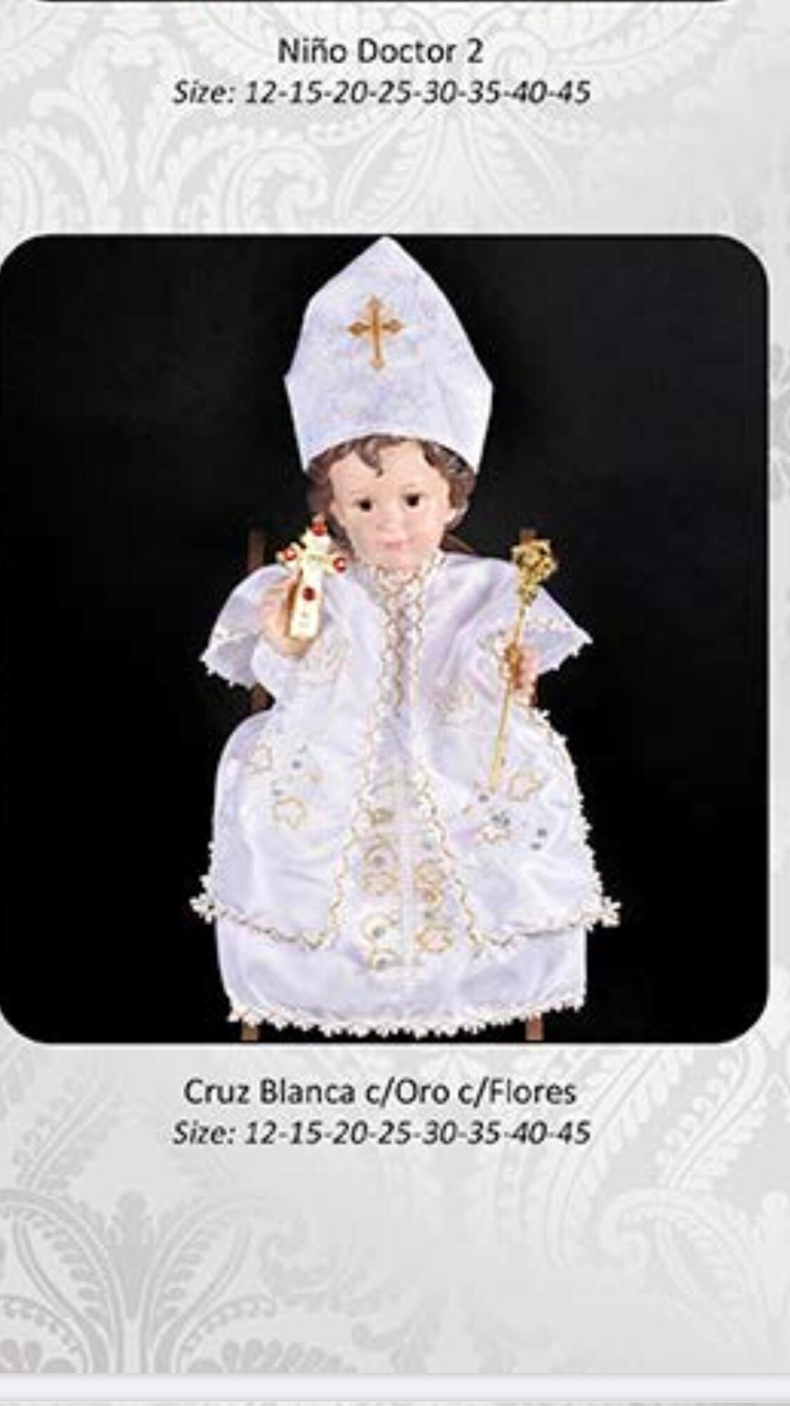 Vestido De Niño Dios Cruz Blanca - Etsy Vestido De Niño Dios Cruz Blanca - Etsy
