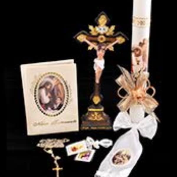 1st Holy Communion candle set