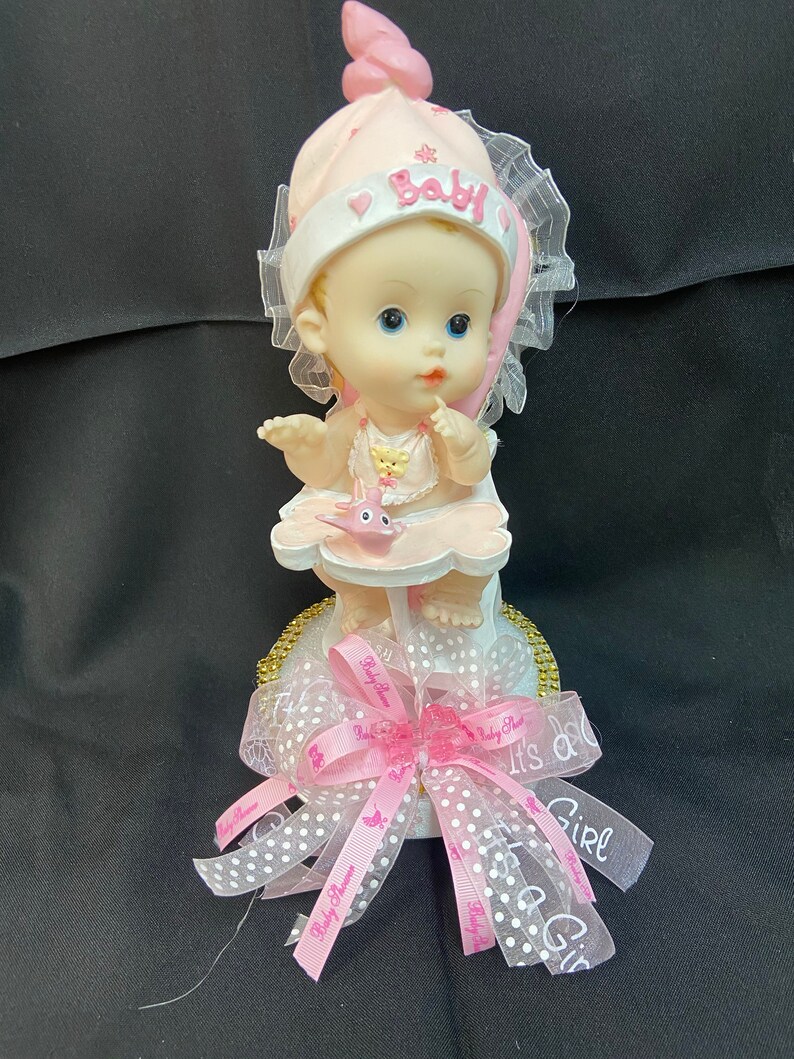 Baby shower cake topper