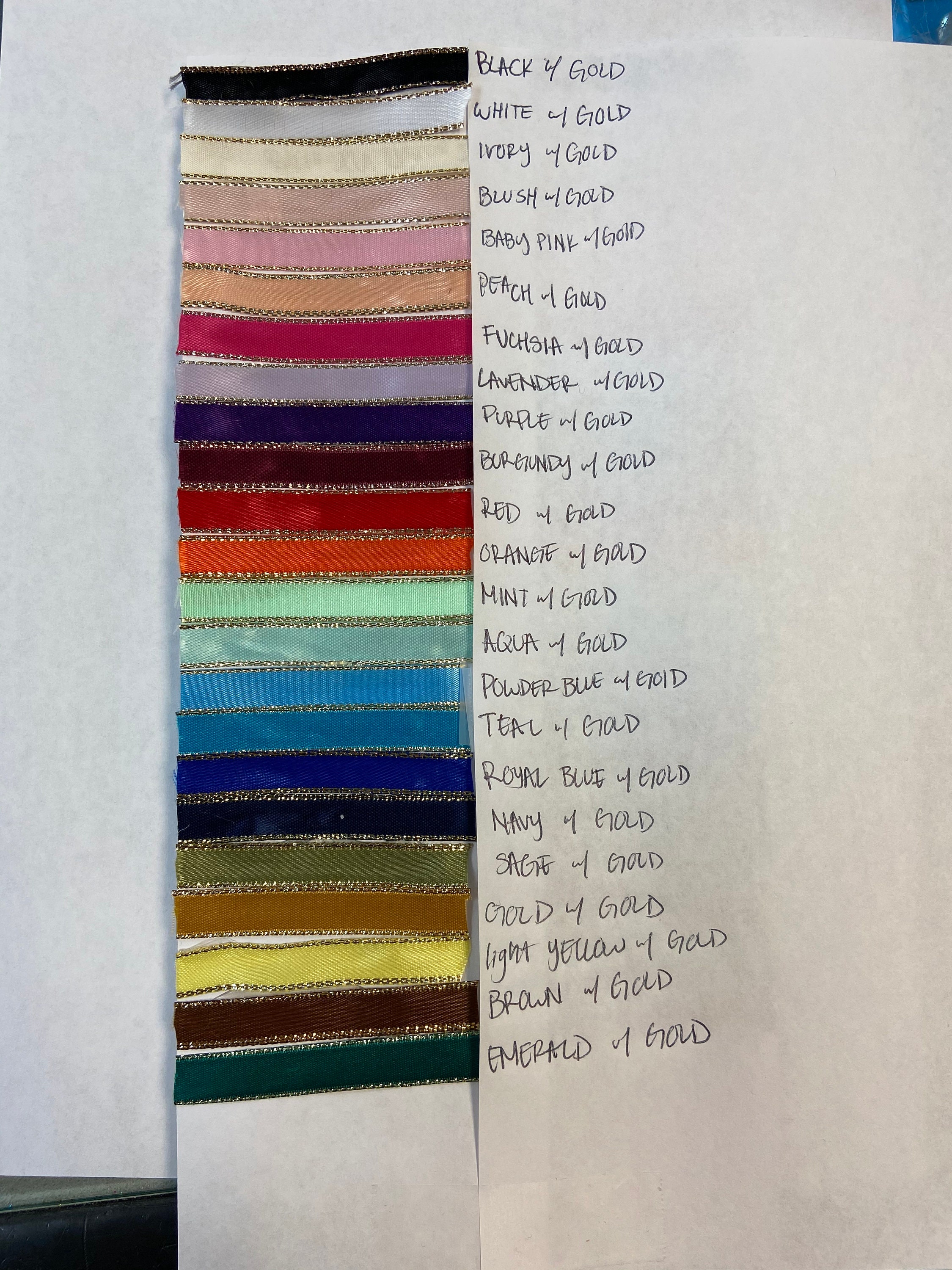 Personalized Ribbon Etsy