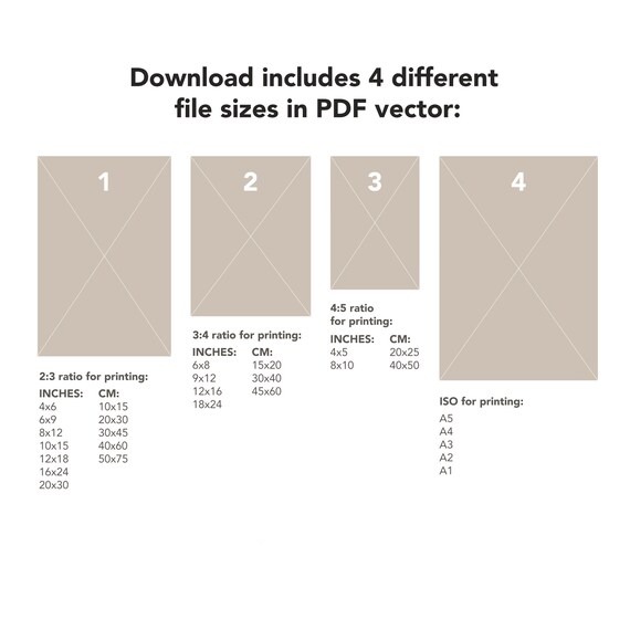 Minimalist Print Zz Plant Terracotta Abstract Abstract Etsy