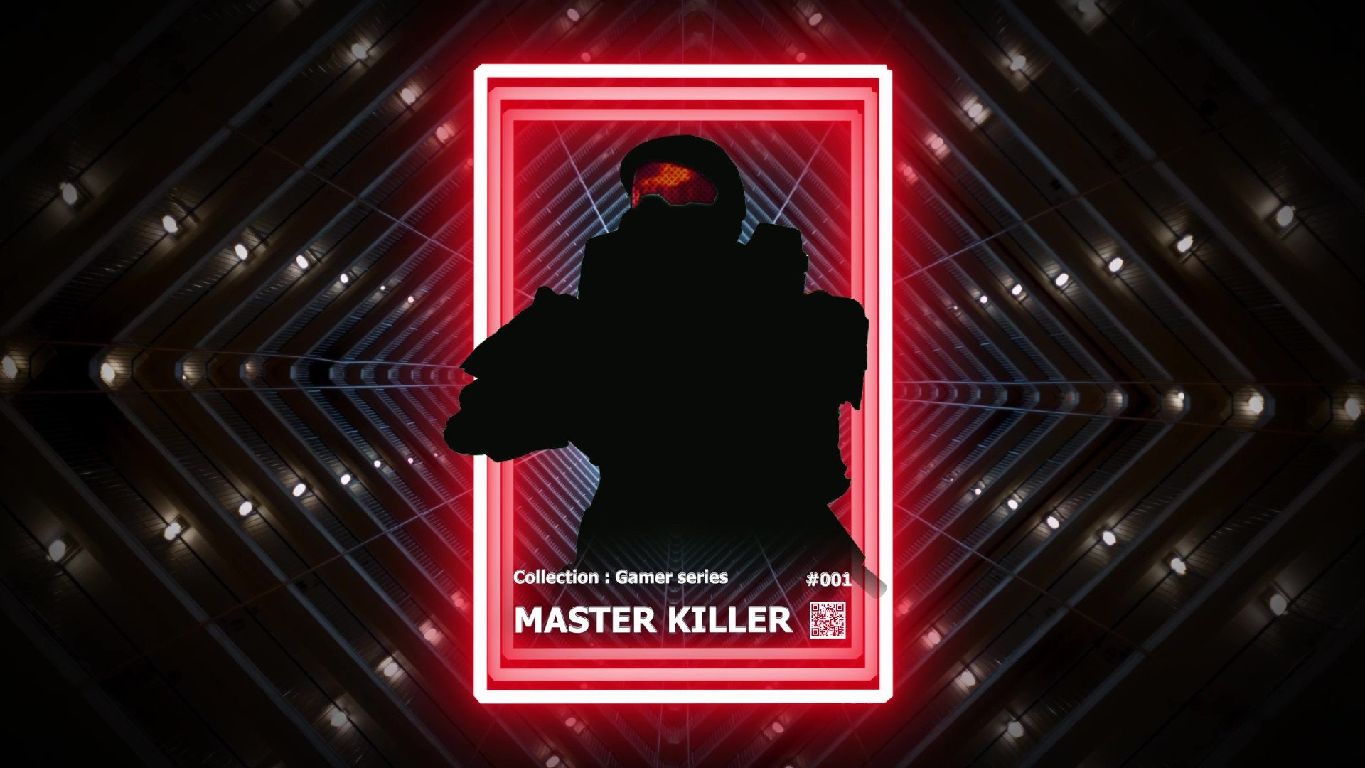 Modello NFT, Carta collezionabile da gioco rossa, Crypto, Metaverse animato  3D, Download digitale da collezione, Commerciale, Adobe After Effects