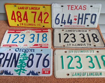 Old License Plates Etsy Old License Plates Etsy