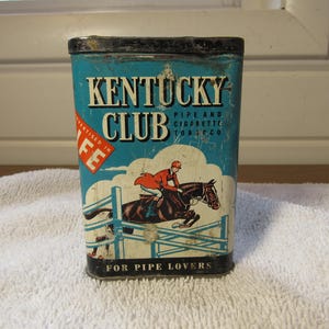 kentucky club tobacco history Kentucky Club Tin