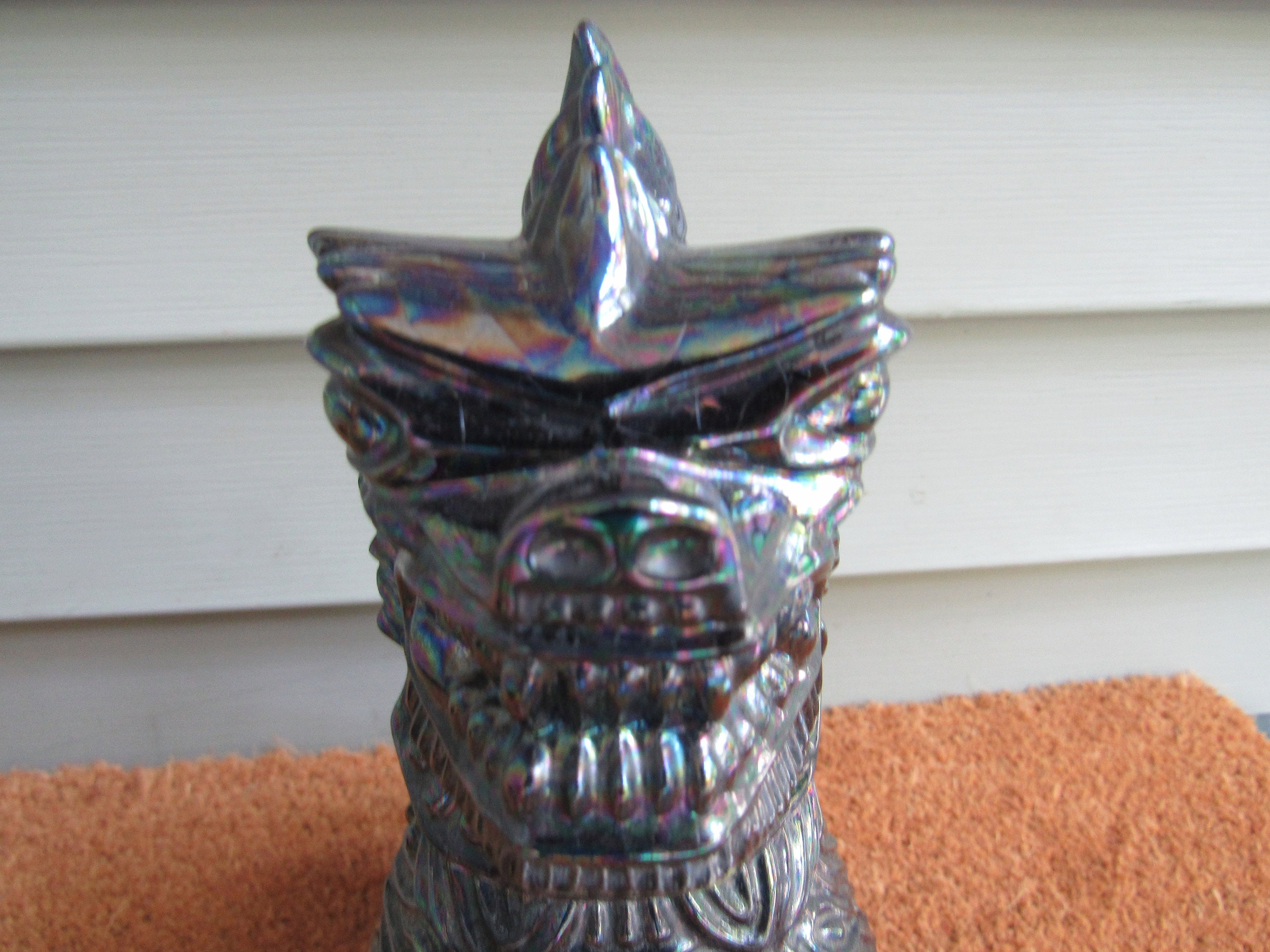 Vintage Foo Dog Dragon Statue Ceramic Signed 1965 Bernis Etsy