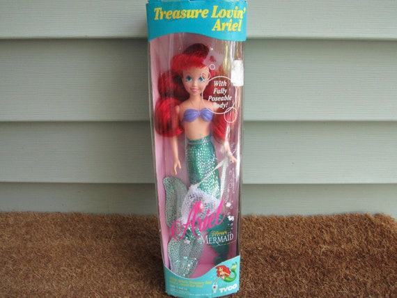 1992 Tyco Treasure Ariel in Box Rare - Etsy