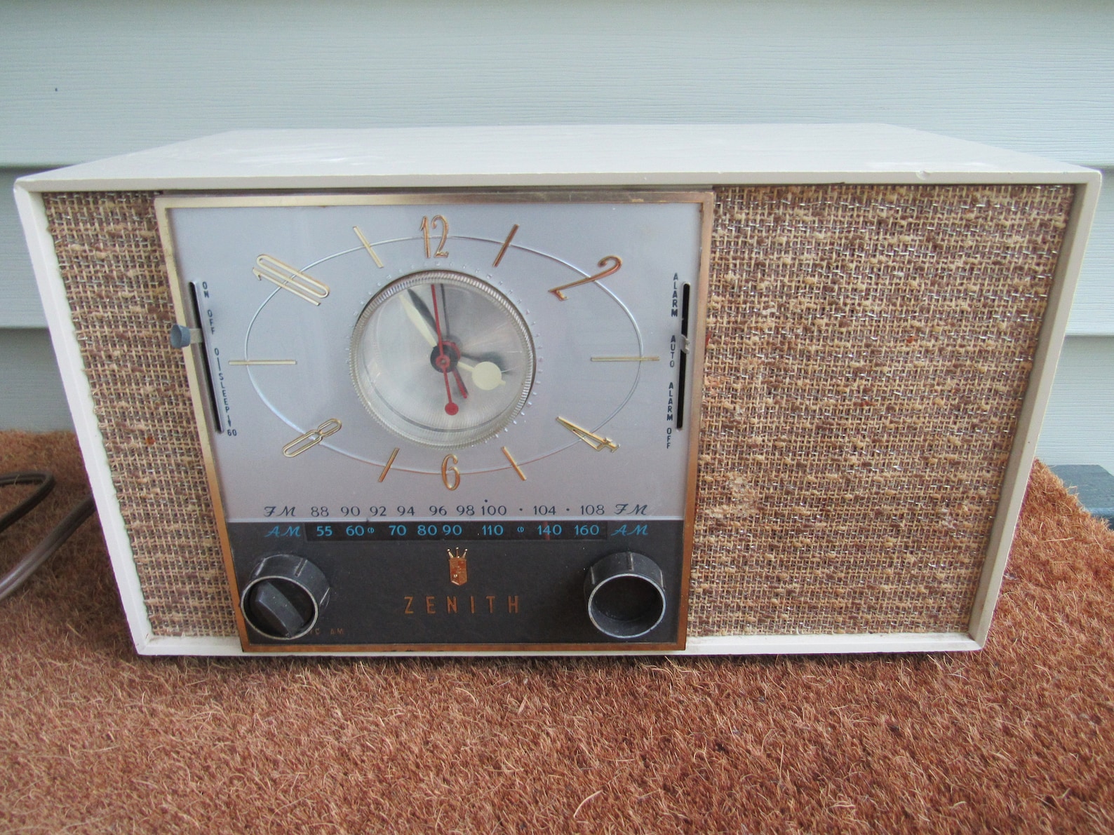 Zenith Clock Radio Model S49314 Etsy