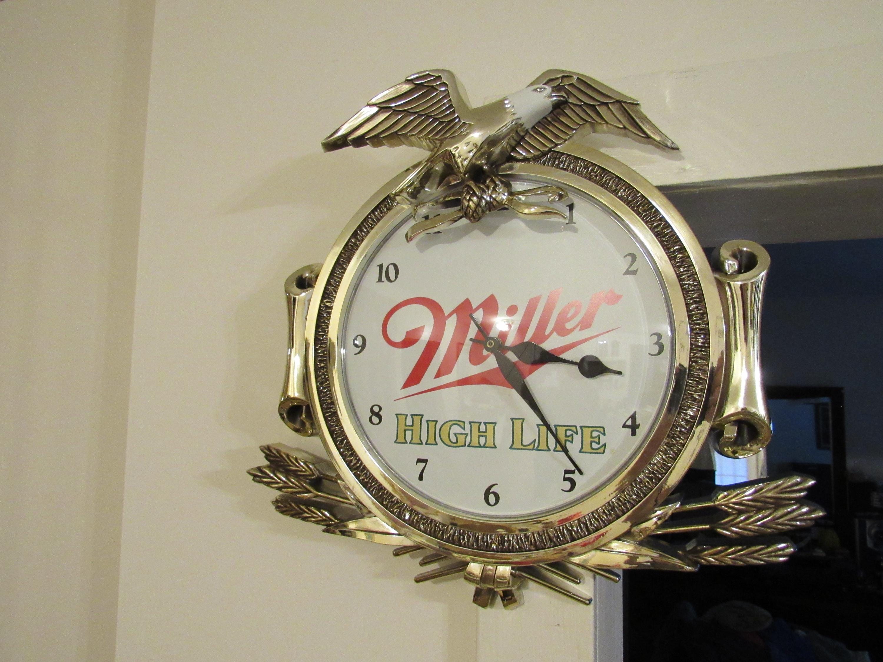 Miller High Life Wall Clock - Etsy