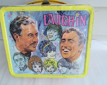 1968 Aladdin Industries Laugh-In Lunch Box (NO THERMOS)